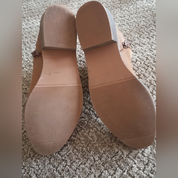 Women's Harlem oker short boots, brown size 37, us size 7 - Picture 6 of 7